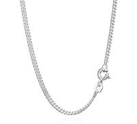 NKlaus 925 sterling silver chain PANZERKETTE 40cm king chain 2,10mm wide 4,4gr 1813