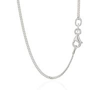NKlaus 925 Sterling Silver Curb Chain Byzantine Chain 1.20 mm Wide