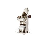 NKlaus Adjustable Incense Burner with Wooden Handle Nickel Plated Incense Burner Silver for Incense Incense Herbs Operating Mode Tealight 1527