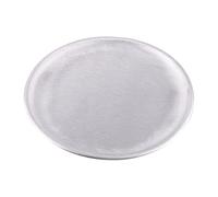 NKlaus aluminium candle plate round Ø 14 cm matt coaster candle holder saucer 10366