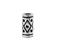 NKlaus Beard Bead Hair Ornament Cyra Viking Hair Bead 925 sterling silver 6978