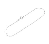 NKlaus bracelet 21cm anchorchain round fine 925 Sterling Silver Collier width: 0,95mm 9608