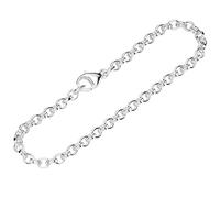 NKlaus bracelet 925 sterling silver 19cm calla chain unisex designer bracelet chain exquisit 12739