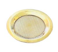 NKlaus Brass grid Ø 80mm for burning charcoal Replacement grid for incense resins Replacement screen for incense burner 4162