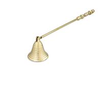 NKlaus Candle Extinguisher Brass Gold Head Movable Wick Extinguisher Flame Extinguisher Candle Fire Extinguisher Candle Tool 3315