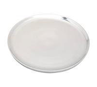 NKlaus Candle plate round Ø17cm Aliminium polished Coaster Decoration Pillar Candles 10444