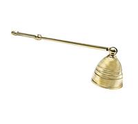 NKlaus Candle snuffer brass gold head movable wick snuffer candle tool 2180