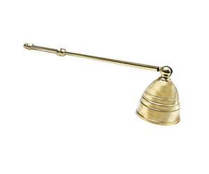 NKlaus Candle snuffer brass gold head movable wick snuffer candle tool 2180
