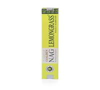 NKlaus Golden Nag Lemongrass Incense Sticks 15g Hand Rolled Lemon | The hand-rolled lemongrass incense sticks smell fresh and lemony