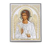 NKlaus - Guardian Angel - Wooden Icon 15 x 18 cm Christian Orthodox - Religious Blessing 13944