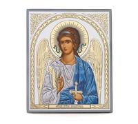 NKlaus - Guardian Angel - Wooden Icon 15 x 18 cm Christian Orthodox - Religious Iconography 13934