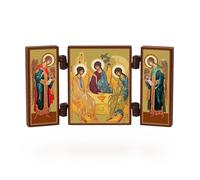 NKlaus - Holy Trinity - Christian Icon - Andrei Rublyov - Svjataja Troica small journey altar 36150