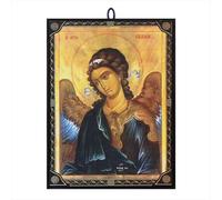 NKlaus Icon Archangel Gabriel 9.7 x 13.5 x 1.2 cm Christian Icon Orthodox from Greece 1022