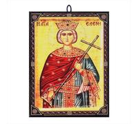 NKlaus Icon Saint Helena 9.7 x 13.5 x 1.2 cm Christian Icon Orthodox from Greece 60057
