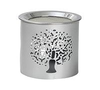 NKlaus incense burner iron silver matt Height: 6cm Tea light with sieve for incense 10904