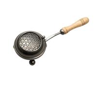 NKlaus Iron Incense Pan Anthracite Diameter 8 Cm Perfect For Incense