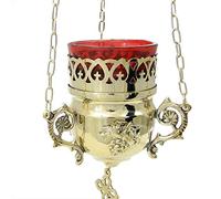 NKlaus Oil lamp Gold Coloured Brass Handmade 2951