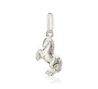 NKlaus pendant horse 925 silver 14mm small shiny running horse amulet 6481