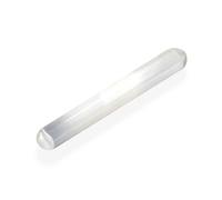 NKlaus Selenite Massage Stick 15 cm - Hand Carved Selenite Massage Stick for Spiritual Healing and Meditation, Ideal for Harmonising Energies, Perfect Decoration for Energetic Cleansing 16474