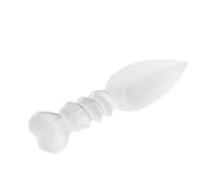 NKlaus Selenite Ritual Dagger 24.5 cm - Handmade Energy Athame for Spiritual Cleansing, Chakra Work, Meditation & Rituals, Polished