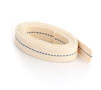 NKlaus SET 2x1 meter 17mm 100% natural cotton lamp wick flat lantern wick for oil burner oil lamp with purified petroleum 40274