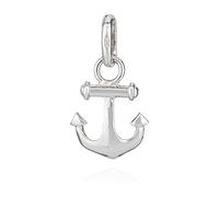 NKlaus Small Anchor Pendant 925 Silver Shiny Tarnish-Proof Amulet, Silver