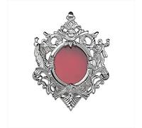 NKlaus Wall-Reliquary 12cm Monstrance Keeping for your Memory Brass nickel plated Relic Holder Handmade Home Altar antique 2667