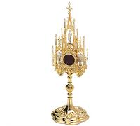 NKlaus XXL reliquary reliquary monstrance for monastery work house altar gothic 40cm 2682