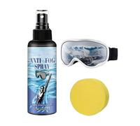 Nkmifeg Anti-Fog Agent for Swim Goggles | Pool Swimming Goggles Anti-Fogging Spray | 100ml Hydrophobic Liquid Eyewear Solution for Skiing Sports Teens Girls Boys Students