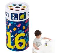 Nkmifeg Color Matching Toys,Wood Educational Color Toys | STEM Educational Activity,for Kids Ages 3+ Classroom Kindergarten Preschool Tutoring Travel Birthday Christmas Playroom