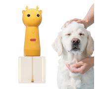 Nkmifeg Dog Shampoo Dispenser, Electric Foam Shampoo Dispenser for Cat Bath, Soap Container, Pet Bath, Accessories for Cleaning and Washing Bathtub, Sink, Kitchen and