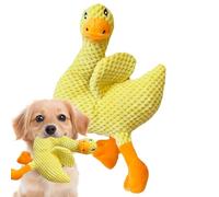 Nkmifeg Dog Stuffed Toys Squeaky Duck Interactive Pet Supplies