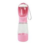 Nkmifeg Dog Water Bottles for Walking | Leak Proof Food Bowl | with Poop Bag Holder Pet Travel Water Bottle,for Puppies Medium Large Breeds Bunny Animals Walking Park Beach Outside Cage