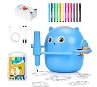 Nkmifeg Drawing Robot for 100 Cards Creative Intelligent Educational Toy | Artistic Drawing and Painting Robot | for Kindergarten and Family Students