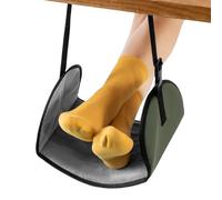 Nkmifeg Foot Hammock for Long Distance Flights, Adjustable Length Aeroplane Foot Sling - Swing Footrest Leg Comfort for Aeroplane Train Office Home Under Desk Car Lunch Break Under Desk