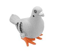 Nkmifeg Simulation Pigeon Clockwork Toy 10x9.5x6 Cm Funny Wind Up Pigeons Toy Realistic Appeal Spring Wind-up Pigeons Statue Easily Carrying Festival Party Favors For Child Girl Boy Home Outdoor