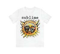 NKNSWUUL Sublime T Shirt Sublime Unisex 90's Men White S