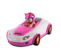 NKOK Team Sonic Pull Back Racer - Amy Rose; Pink Cabriolet; Pull Back, Let go, and Watch Amy Rose Race