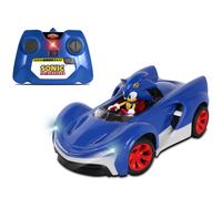 NKOK Team Sonic Racing RC Car with Turbo Boost - 2.4GHz, Lights & Adjustable Ali