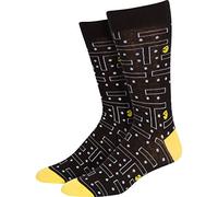 NKPT Men's Patterned Socks | Mens Fun, Funky, Funny, Colorful Sock Packs, 1-2 PK - black - Medium