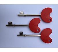 NKS - Disabled Key Radar Red Key 3 Pack - by PTM Keys
