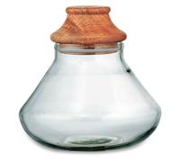 nkuku | Deeka Storage Jar | Kitchen Storage Jar | Clear | WIldBounds UK Small