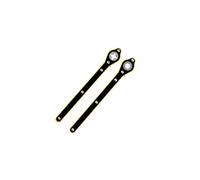 NKURTPC Jack Kit Car Jacks 2/4Pcs Car Scissor Ratchet Wrench Garage Tire Wheel Lug Wrench Handle Auto Repair Tools Carbon Steel(2Pcs)