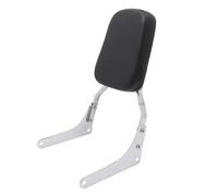 NKURTPC Rear Passenger Seat Accessories Motorcycle Detachable Passenger Backrest Sissy Bar Fit For Honda Rebel 250 CMX250 CMX250C CA250 All Year Motorcycle Passenger Backrest(Chrome)
