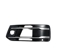 NKURTPC Side Vent Decor Sticker Fit For Audi Q7 2016-2019 Front Bumper Cover Fog Light Grille Bezel Insert Cover 4M0807151 4M0807681T Car Side Fender Shark Gills(2)