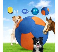 NLAIKE Herding Ball for Dogs-18‘’Dog Herding Ball,Durable Waterproof Dog Toy,Thickened Explosion-Proof and Waterproof Dog Herding Balls for Australian/German Shepherd Collie- Outdoor&Yard Play
