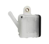 NLAIOUSL ABS Motorcycle Brake Fluid Tanks, Clear, Square oil cup with | Clear Cup, Visible Oil Levels Markers, Integrated Hose Connection for Stable Oil Flows in Brake Systems