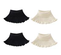 NLAND Women's Winter Knitted Faux Collar Removable Turtleneck Mock Collar, One Size