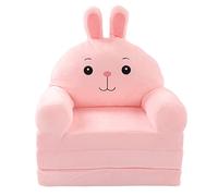 NLDGR 2 in 1 Flip Open Infant Baby Seat, Plush Foldable Kids Sofa, Kids Couch, Fold Out Kids Sofa Chair, Kids Sofa Bed for Living Room Bedroom (2)