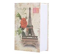 NLDGR Book Safe Storage Box, Extra Large Secret Safe Hide Money Jewelry Key Safe Containers Disguised Metal Lock Box, Home Portable Book Box for Money Store Jewelry and Passport Storage